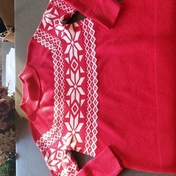 Talbots Mockneck Bicolor Fair Isle Long Sleeve Sz. PS Sweater NWT - Picture 10 of 13